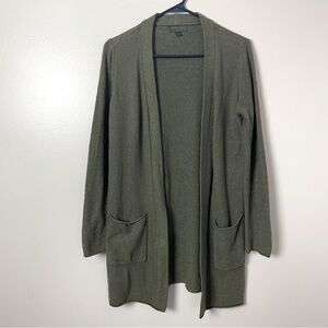 Barefoot Dreams Cozy Duster Cardigan – Green  Size: Small